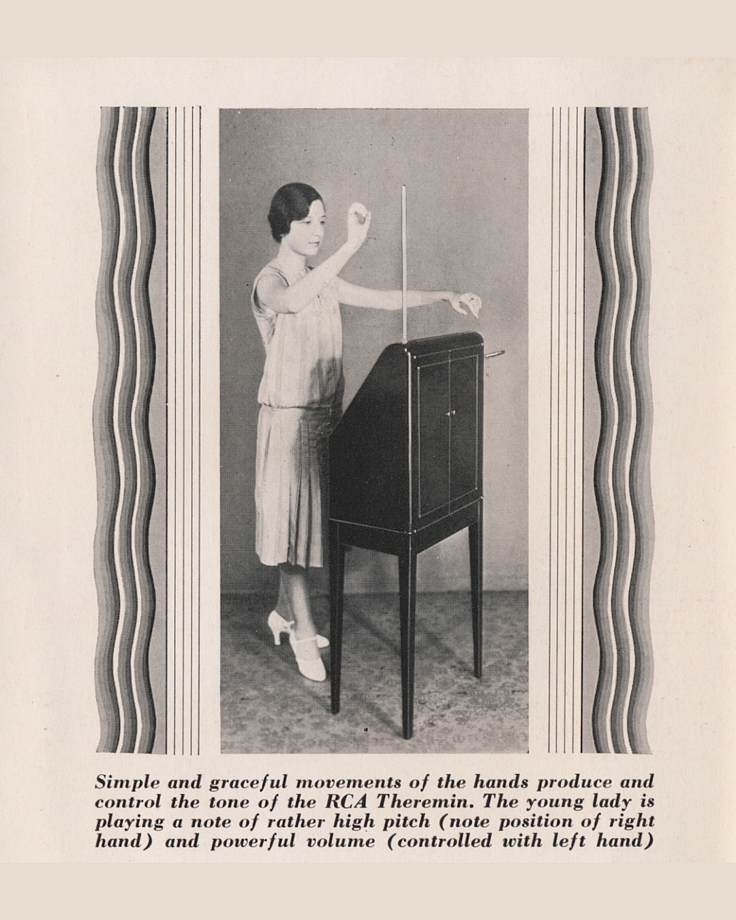 Theremin Flapper Advertisement