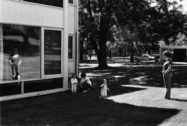 Alexia Schulz of the School of Natural Sciences (right), Member Housing, Fall 2009
