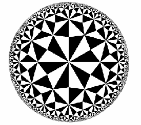 A tessellation of the hyperbolic plane