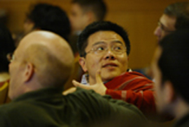 Bao Châu Ngô at the Institute in 2010, photo by Andrea Kane