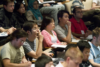 Participants in the 2010 Prospects in Theoritical Physics program Photo by Randall Hagadorn