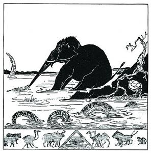 From Rudyard Kipling's "Just So" story "The Elephant's Child"