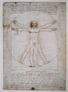 Leonardo da Vinci’s Vitruvian Man, ca. 1487