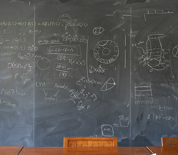 Bloomberg Hall Blackboard