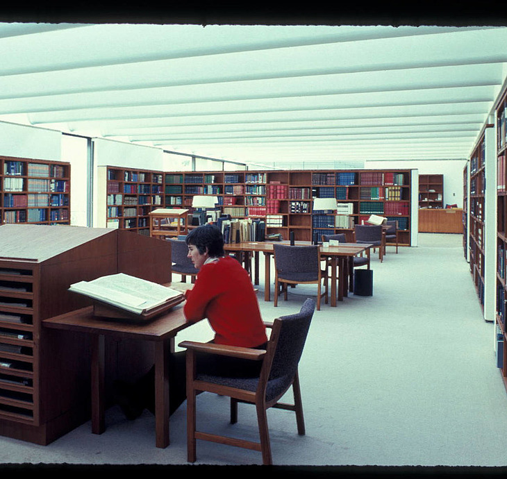 Historical Studies-Social Science Library - interior