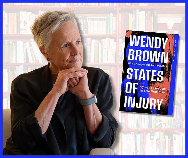 Wendy Brown and book cover