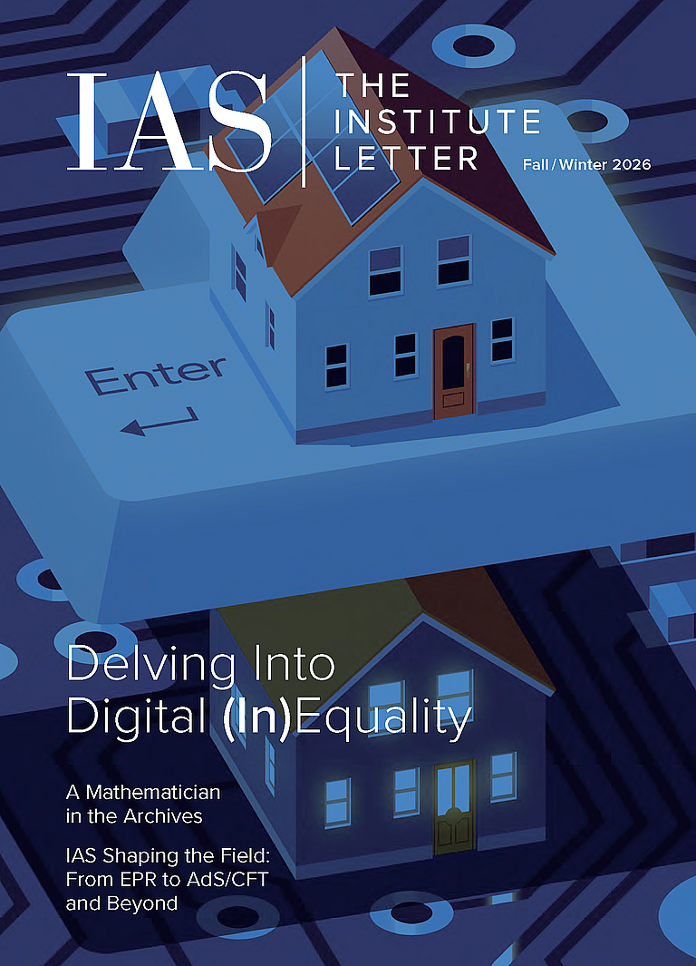 Institute Letter Fall/Winter 2026 Cover