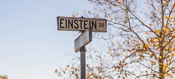 Einstein Drive Signage