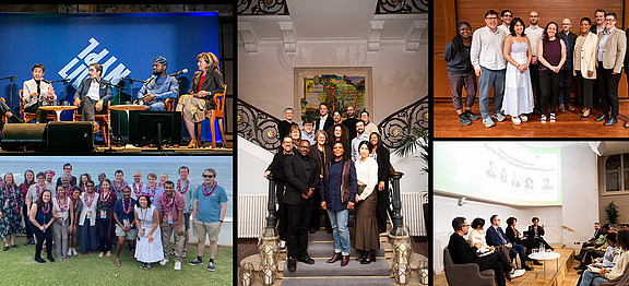 Group photos from different AIPGWG events