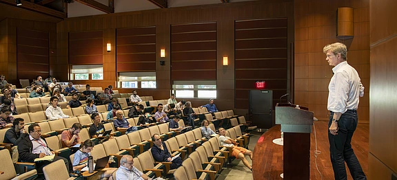 participants in Wolfensohn Hall