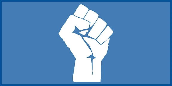 raised fist
