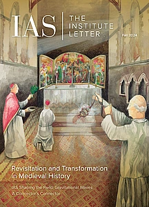 A reconstruction of a 15th century retable displayed on a church altar.