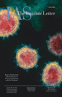 Cover for the Institute Letter Fall 2020
