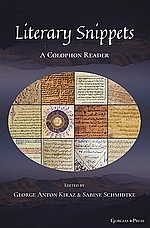 Literary Snippets: A Colophon Reader