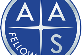 Graphic showing AAS fellowship pin