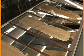 Torallas Tovar papyrus exhibition