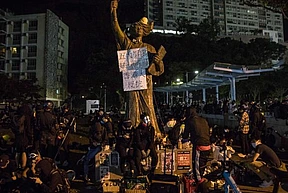 Hong Kong's new rules have created confusion in the classroom. Some parents are pulling their children out