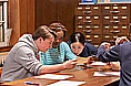 Lawrenceville School class visit to IAS