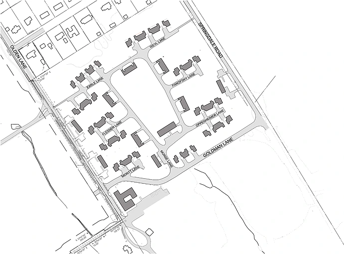 Breuer Plan as built, 1958