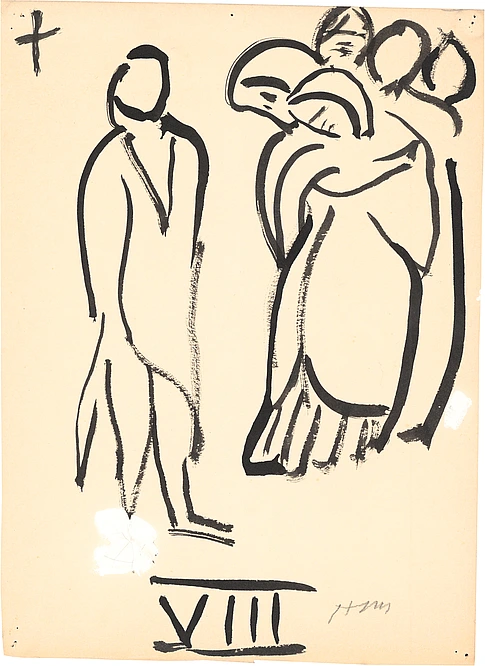 Matisse Study for Eighth Station