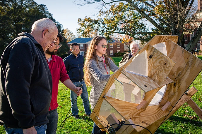EHT radio telescope stargazing
