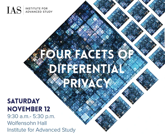 Four Facets of Differential Privacy