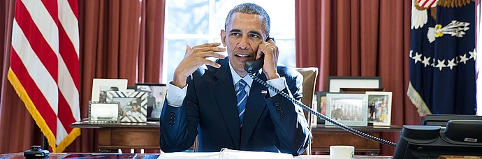 Portrait of Barack Obama