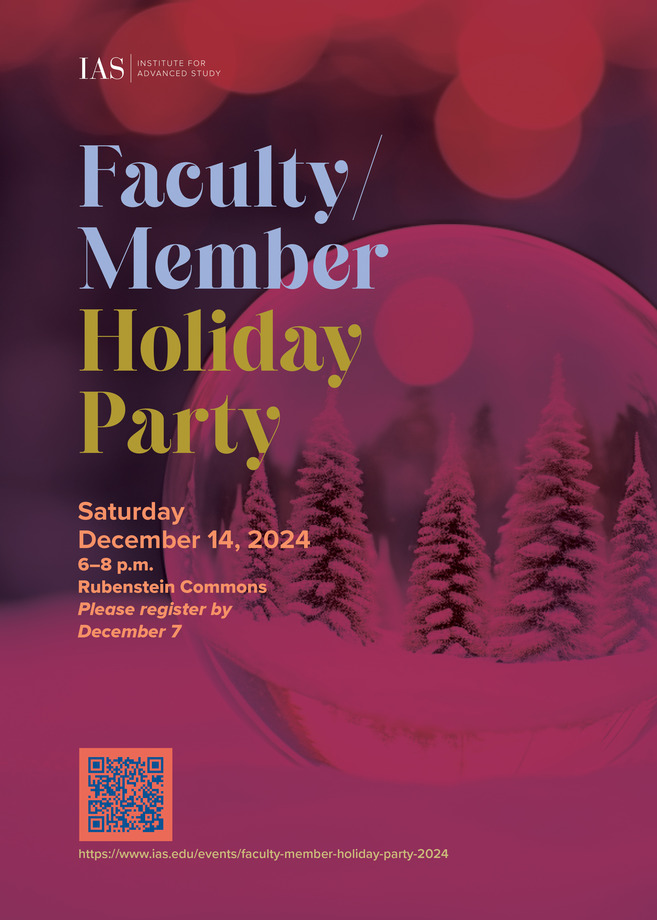 Holiday Party for Faculty and Members 2024