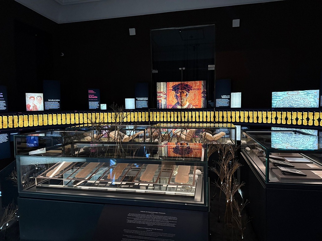 Ezekiel's Papyrus Exhibition Madrid