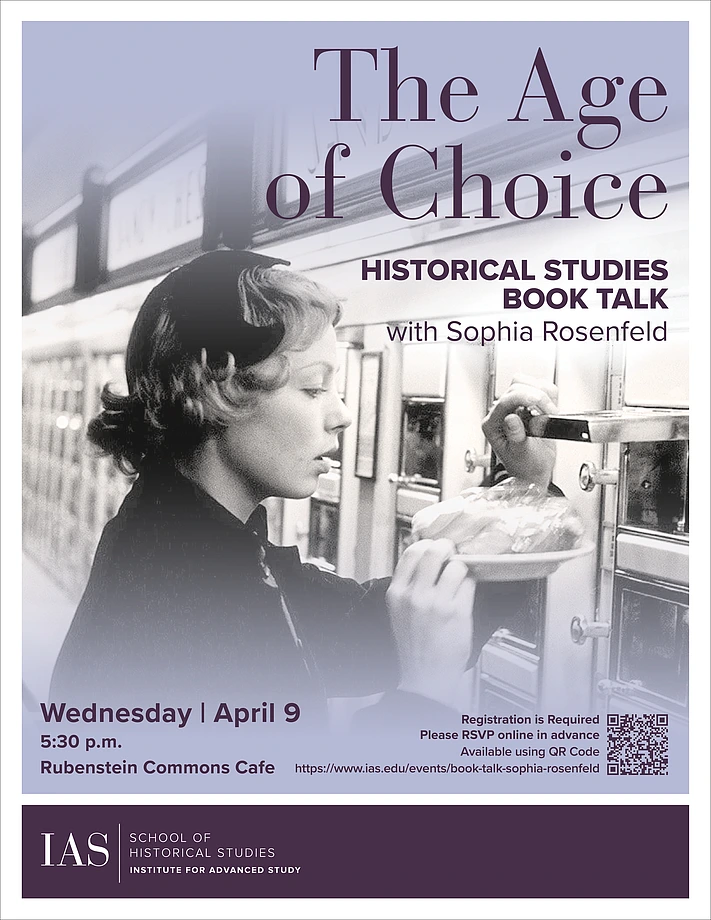 Sophia Rosenfeld The Age of Choice