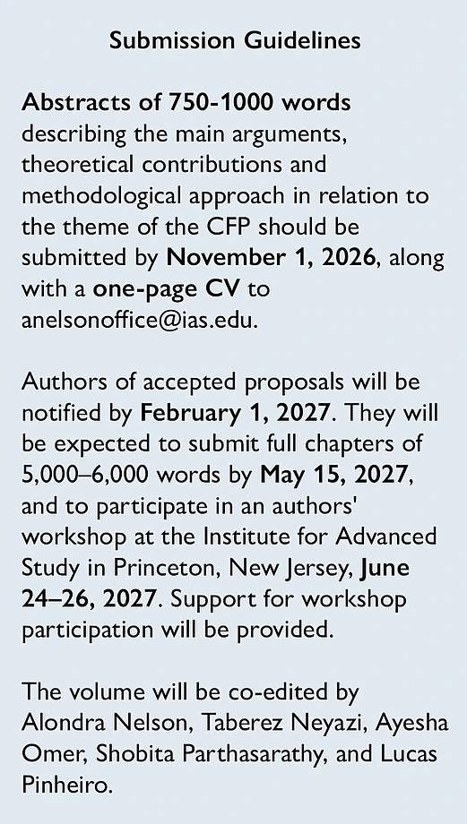 CFP Submission Guidelines for Global Political Economy of AI 