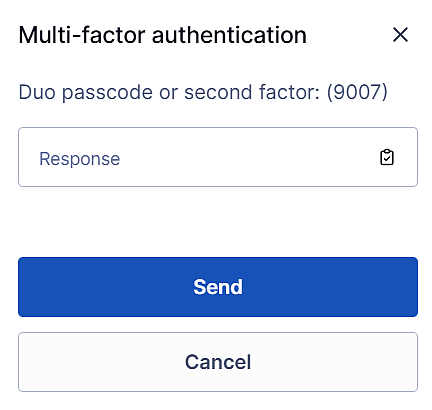 OpenVPN asking for Duo response with text field