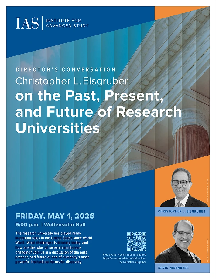 Director's Conversation with Christopher L. Eisgruber, May 1, 2026