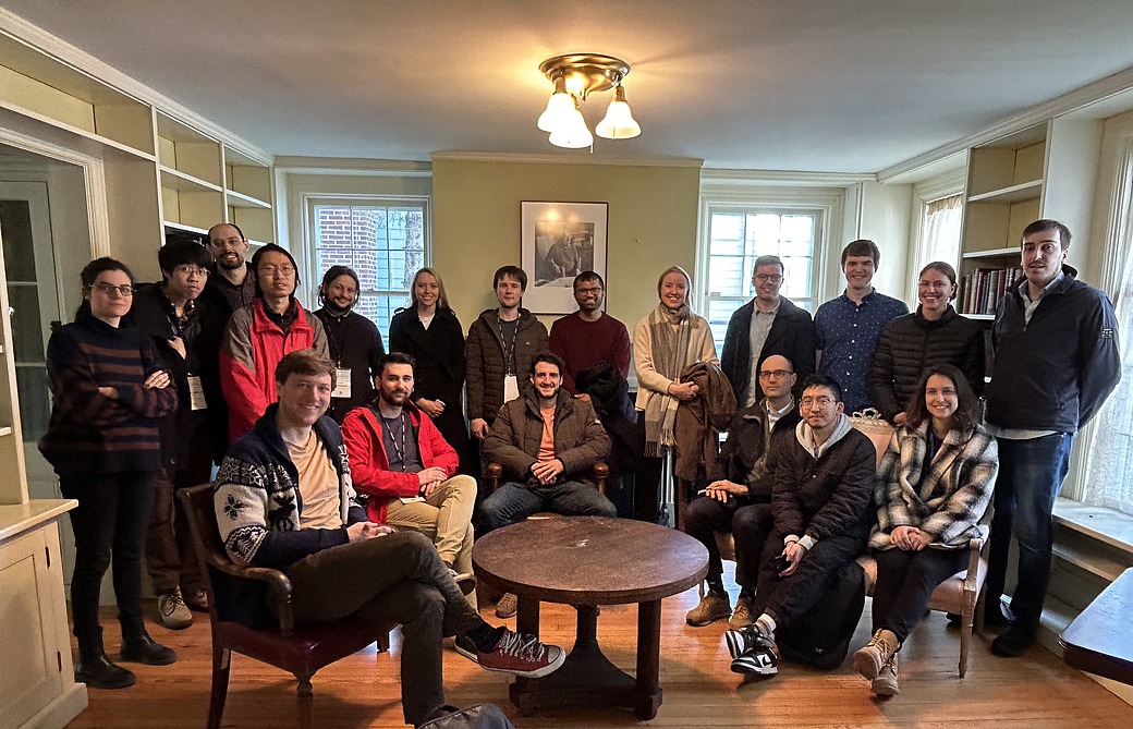 Participants of the S-Matrix Marathon visiting Einstein's house.