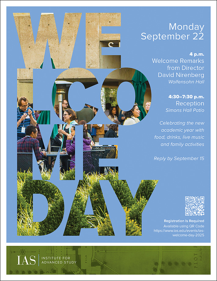 Welcome Day flyer