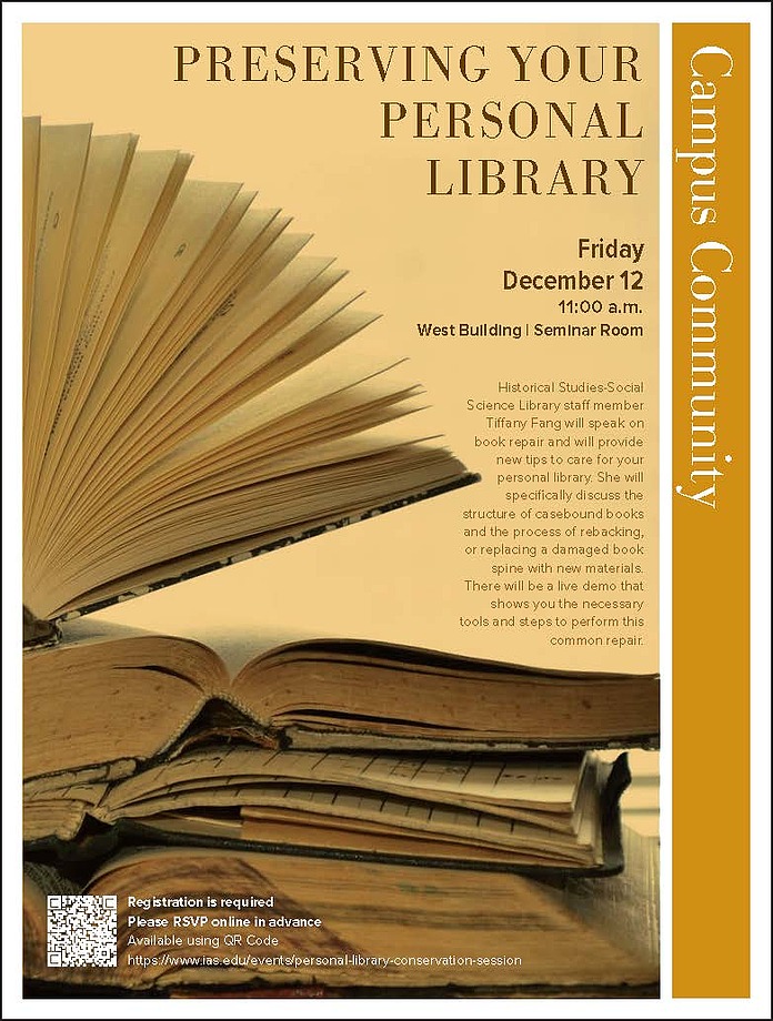 Library Session flyer