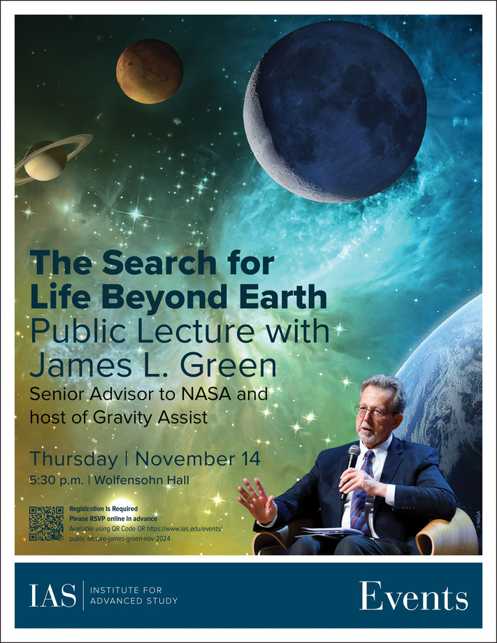 Public Lecture with James Green Events Institute for Advanced Study