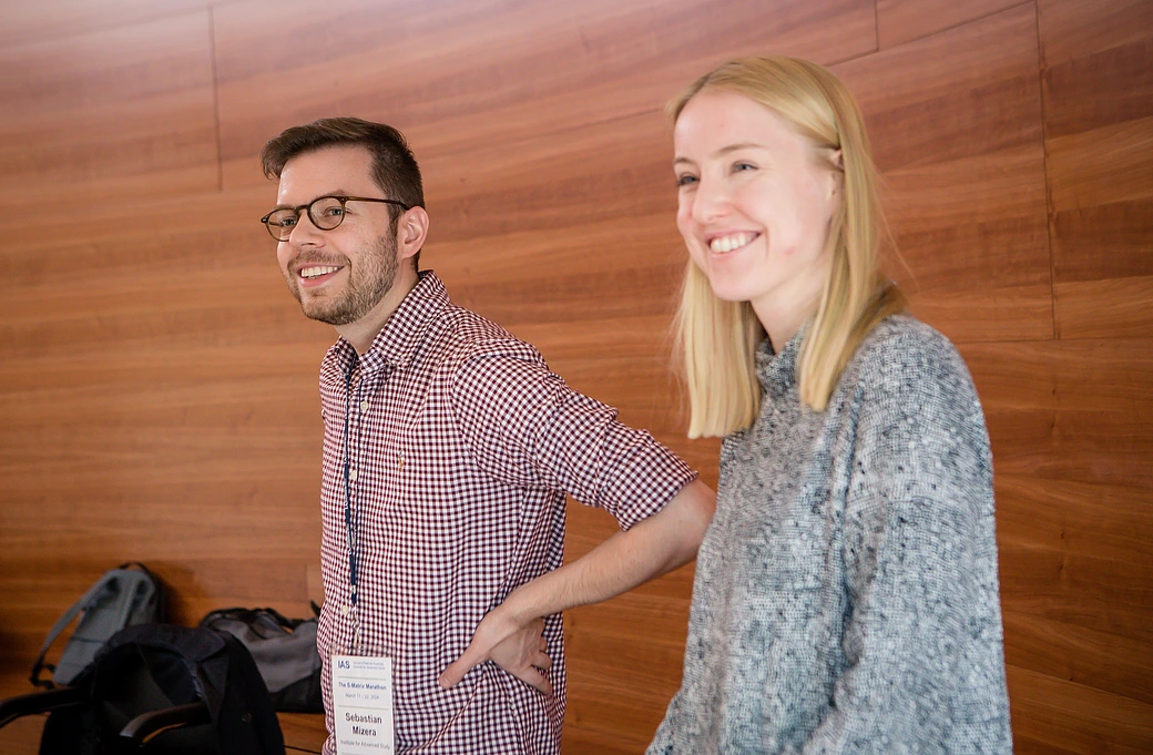 Organizers of the S-Matrix Marathon: Sebastian Mizera and Hofie Hannesdottir