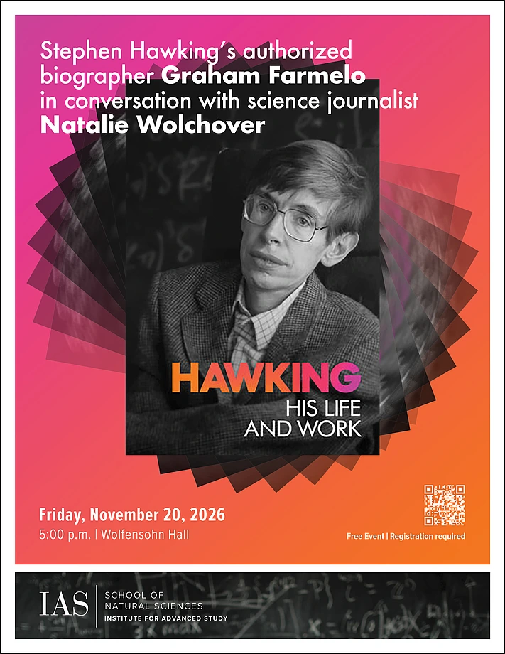Book Talk with Graham Farmelo November 20, 2026