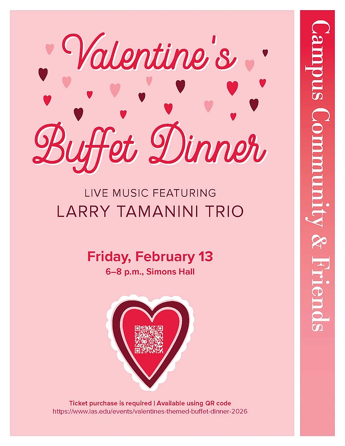 Valentines buffet flyer