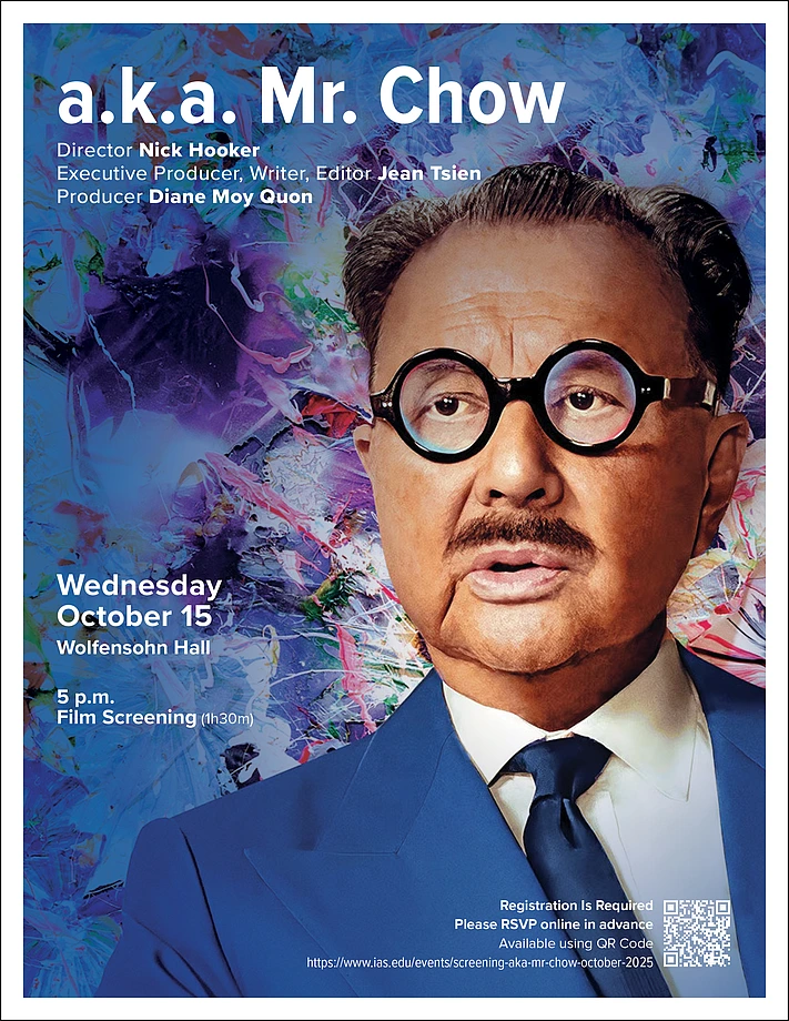 mr chow screening flyer