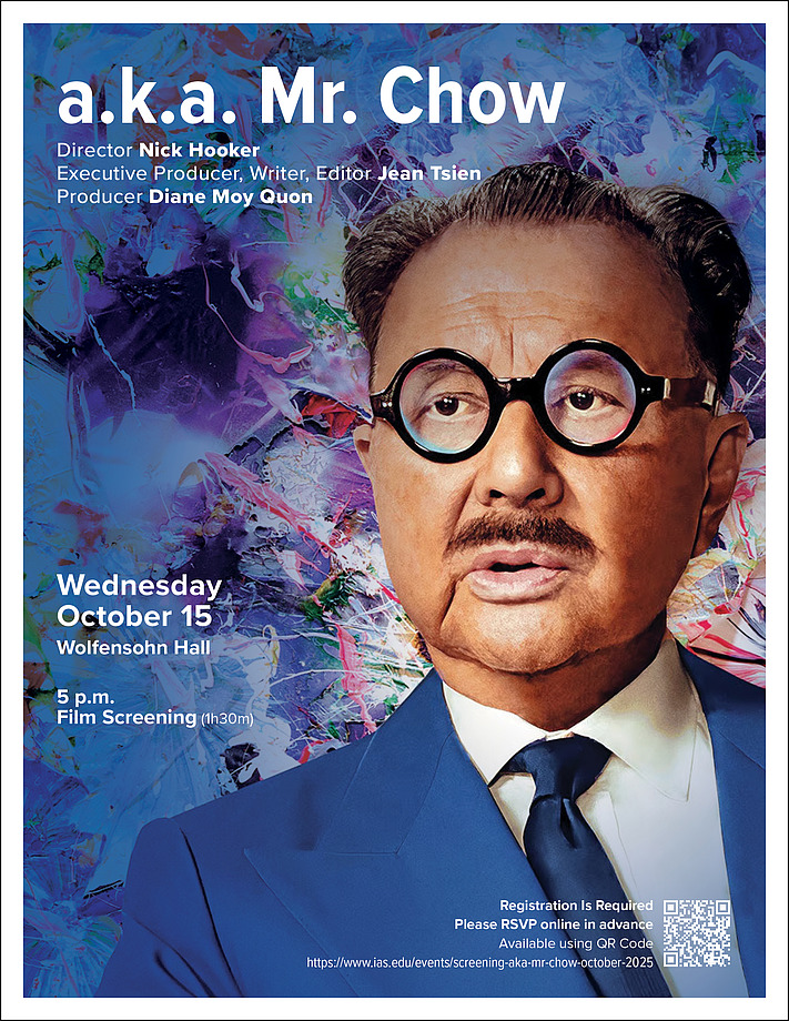mr chow screening flyer