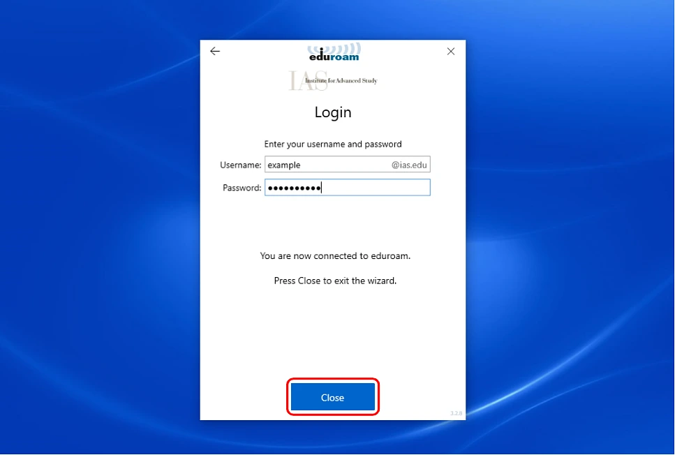 You should now be connected!