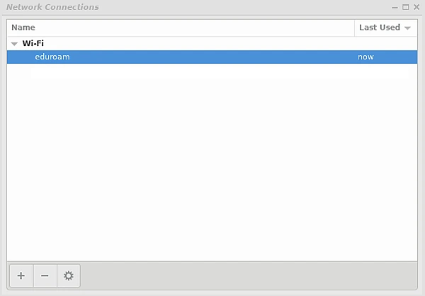 linux network connect eduroam 