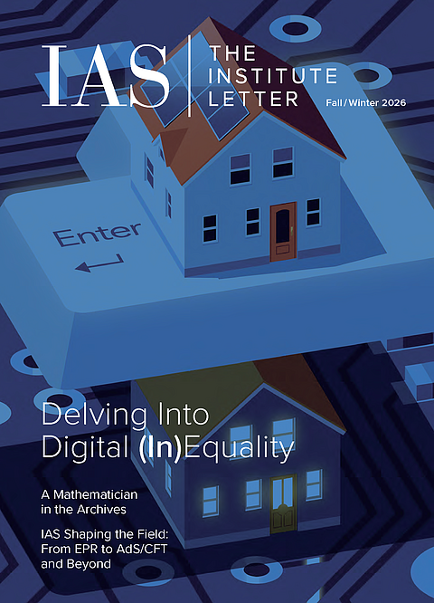 Institute Letter Fall/Winter 2026 Cover