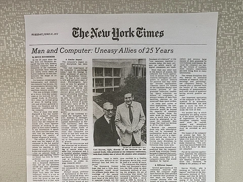 New York Times Godel Kaysen