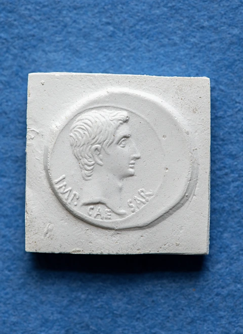 plaster cast coins augustus