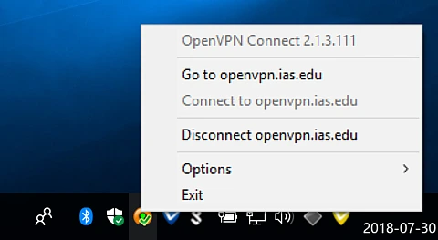 Disconnect from Openvpn