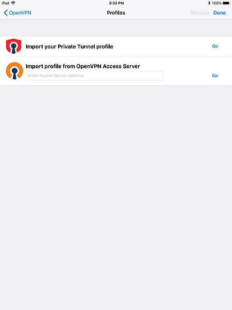 Verification that profile has been deleted.