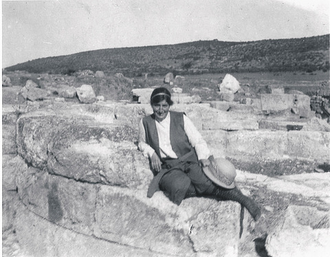 Hetty Goldman at Halai, circa 1912